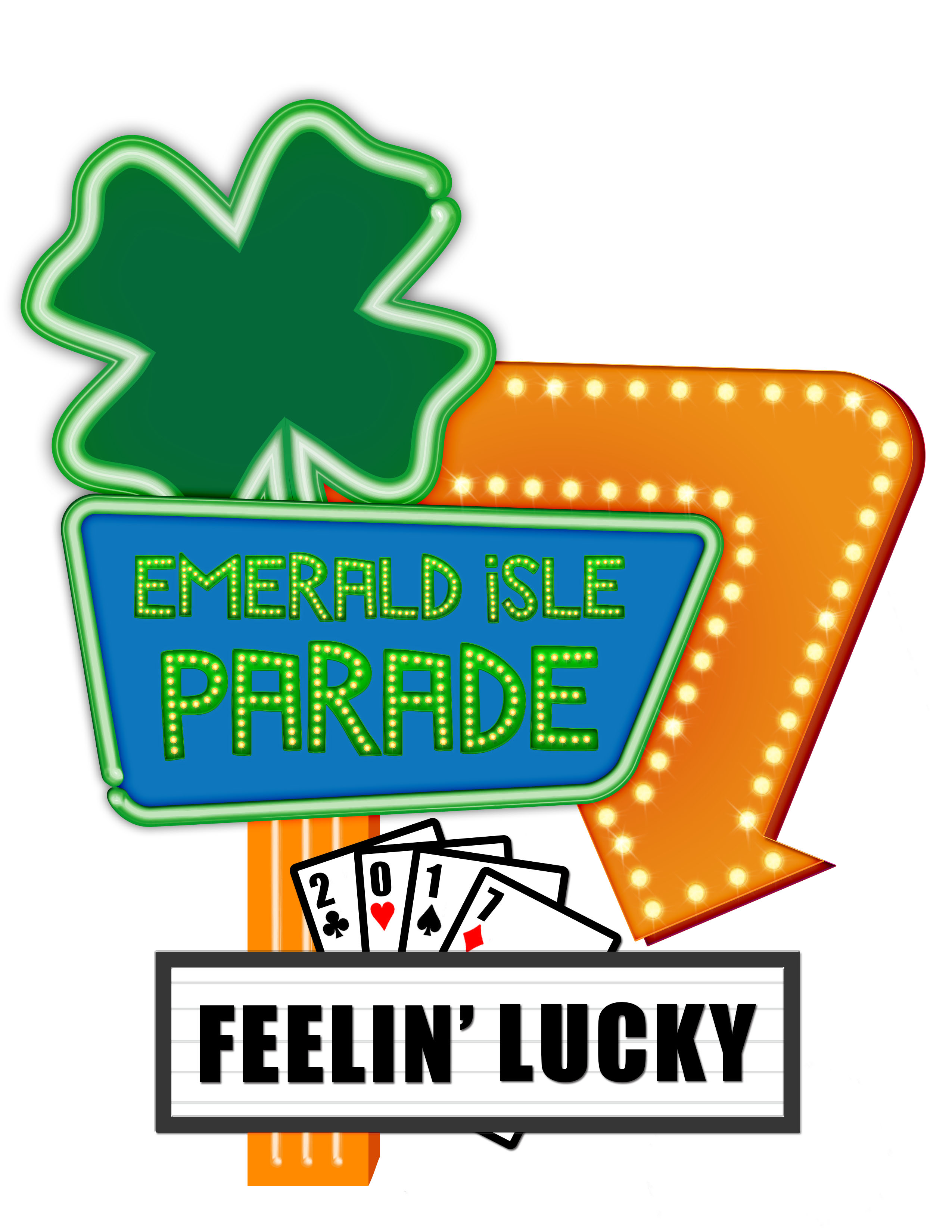 Emerald Isle Logo 2017 Feeling Lucky